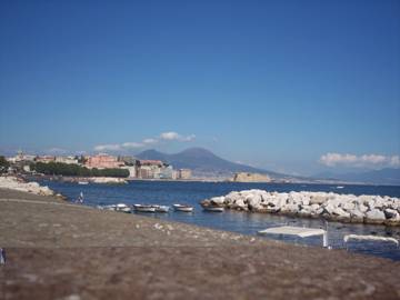 Figura 2 Veduta panoramica dell'odierno apparato del Somma Vesuvio (foto di Carmine Allocca)